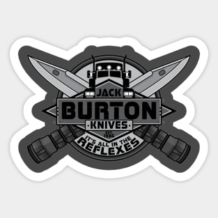 Burton Knives Sticker